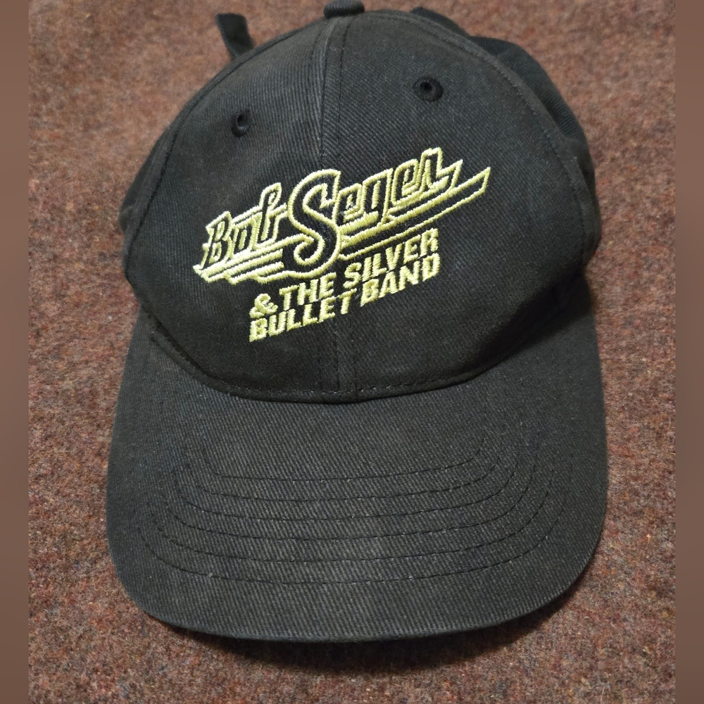 Bob Seger & The Silver Bullet Band Tour Hat Needs Washing Adjust Back